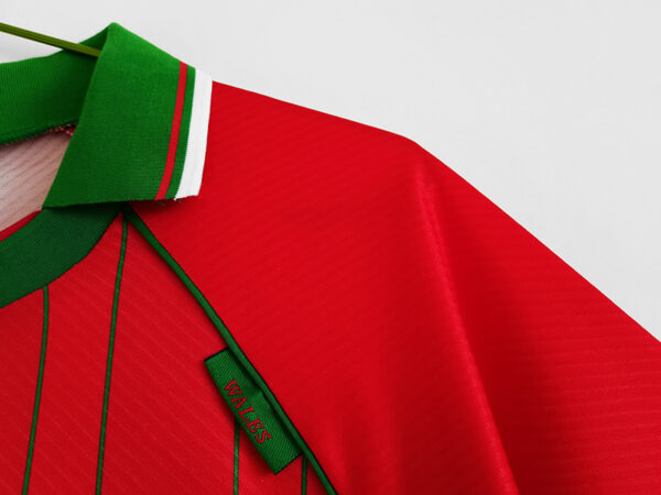 País de Gales 1° Uniforme 1994 - Imagem 6